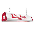Utah Utes: Standard Pool Table Light - White | The Fan-Brand | NCUTAH-310-01
