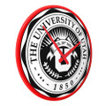Utah Utes: University Seal - Modern Disc Wall Clock | The Fan-Brand | NCUTAH-510-02