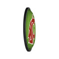 Washington State Cougars: On the 50 - Oval Slimline Lighted Wall Sign | The Fan-Brand | NCWAST-140-22