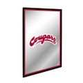 Washington State Cougars: Framed Mirrored Wall Sign | The Fan-Brand | NCWAST-275-01