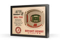 Alabama Crimson Tide Framed 3-D Stadium Art | Stadium Views | 9022367