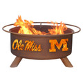 Mississippi Rebels Portable Fire Pit Grill | Patina | F242