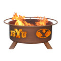 BYU Cougars Portable Fire Pit Grill | Patina | F223