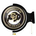 Colorado Buffaloes Original Round Rotating Lighted Wall Sign | The Fan-Brand | NCCOBF-115-01