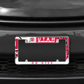 Utah Utes Primary Chrome License Plate Frame | Rico Industries | AFC530101T