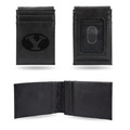 BYU Cougars Black Laser Engraved Front Pocket Wallet | Rico Industries | LEFPW510201BK