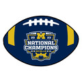 Michigan Wolverines National Champions 2023 Football Mat /FANMATS/ 42117