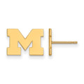 Michigan Wolverines Extra Small Post Earrings | Logo Art | GP008UM