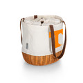 Tennessee Volunteers Coronado Canvas and Willow Basket Tote | Picnic Time | 203-00-187-554-0