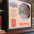 NC State Wolfpack 25-Layer StadiumView Wall Art |Stadium Views | 9023081