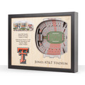 Texas Tech Red Raiders Football 25-Layer StadiumView Wall Art |Stadium Views | 9023067