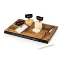 West Virginia Mountaineers Delio Acacia Cheese Cutting Board & Tools Set | Picnic Time | 833-00-512-833-0