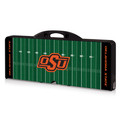 Oklahoma State Cowboys Picnic Table Portable Folding Table with Seats | Picnic Time | 811-00-175-465-0