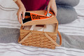 Oklahoma State Cowboys Poppy Personal Picnic Basket | Picnic Time | 124-00-299-464-0