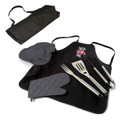 Wisconsin Badgers BBQ Apron Tote Set | Picnic Time | 635-88-179-644-0