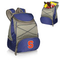 Syracuse Orange Insulated Backpack PTX - Navy | Picnic Time | 633-00-138-544-0-1