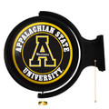 Appalachian State Mountaineers Original Round Rotating Lighted Wall Sign | The Fan-Brand | NCAPST-115-01