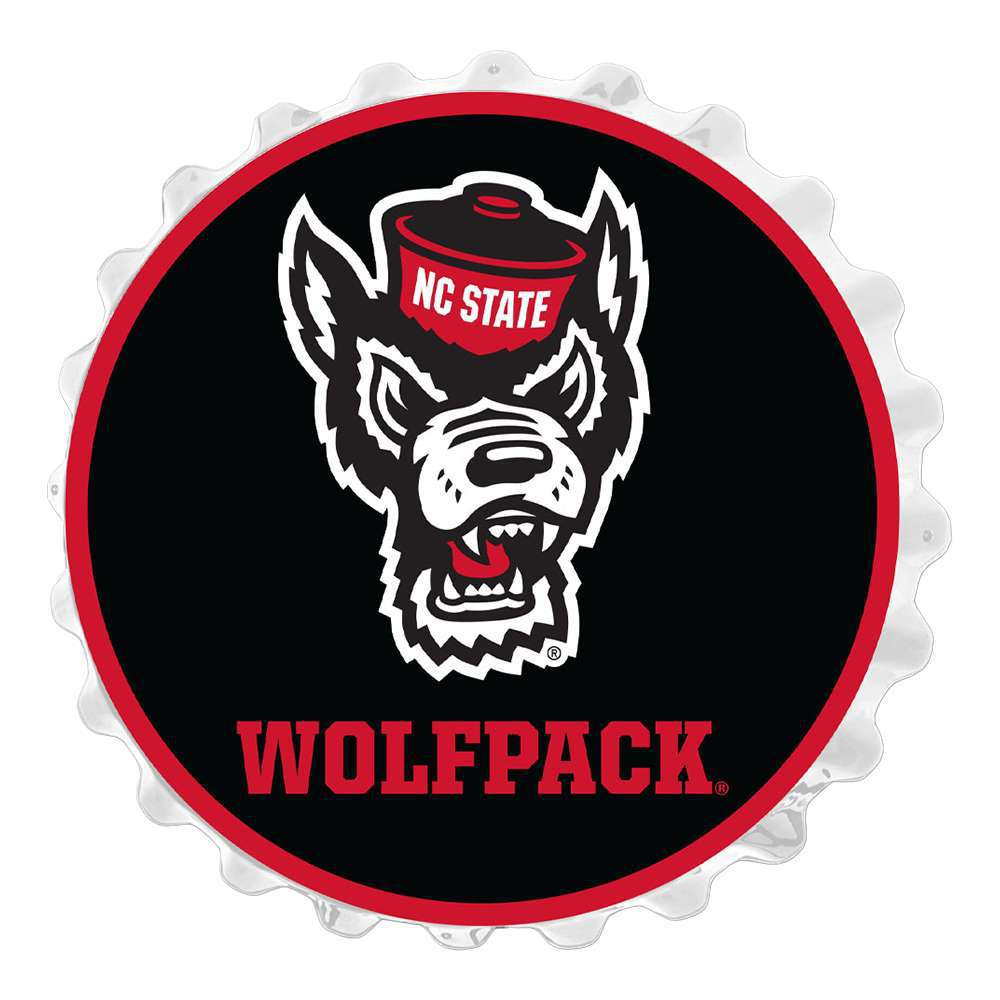 NC State Wolfpack: Tuffy - Bottle Cap Wall Sign