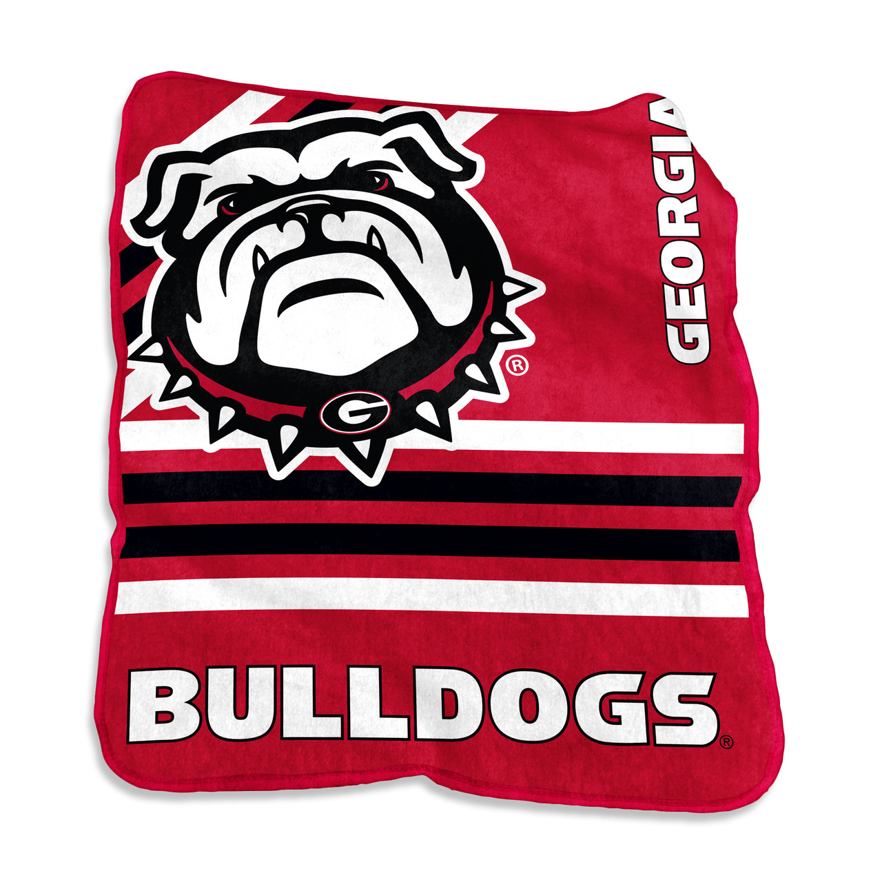 Georgia Bulldogs Raschel Throw Blanket - Main Image
