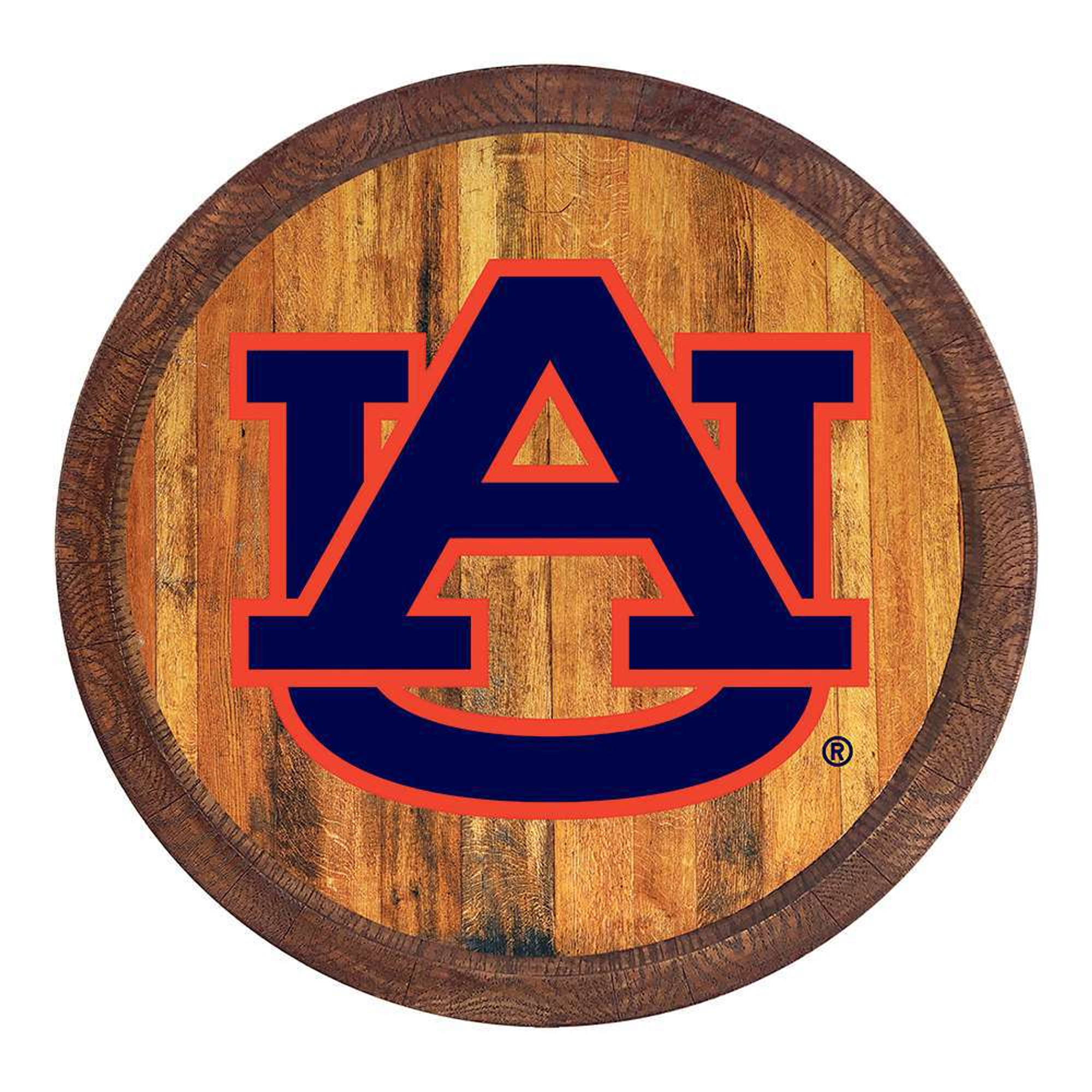 auburn logo stencil