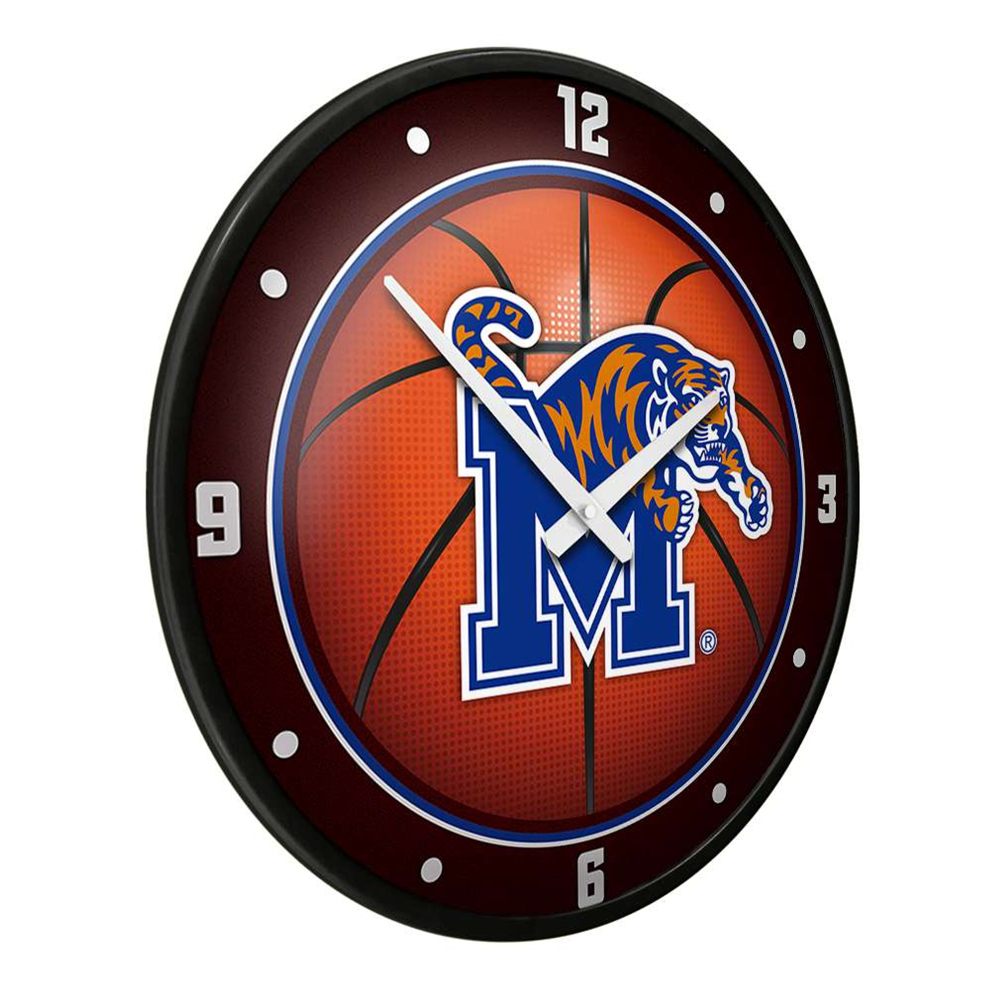 Memphis Tigers: Basketball - Modern Disc Wall Clock