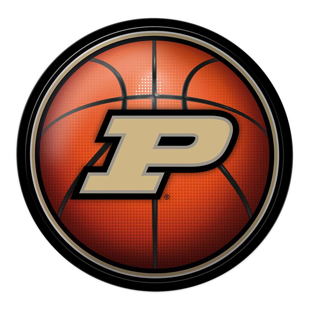Purdue Boilermakers: Basketball - Modern Disc Wall Sign