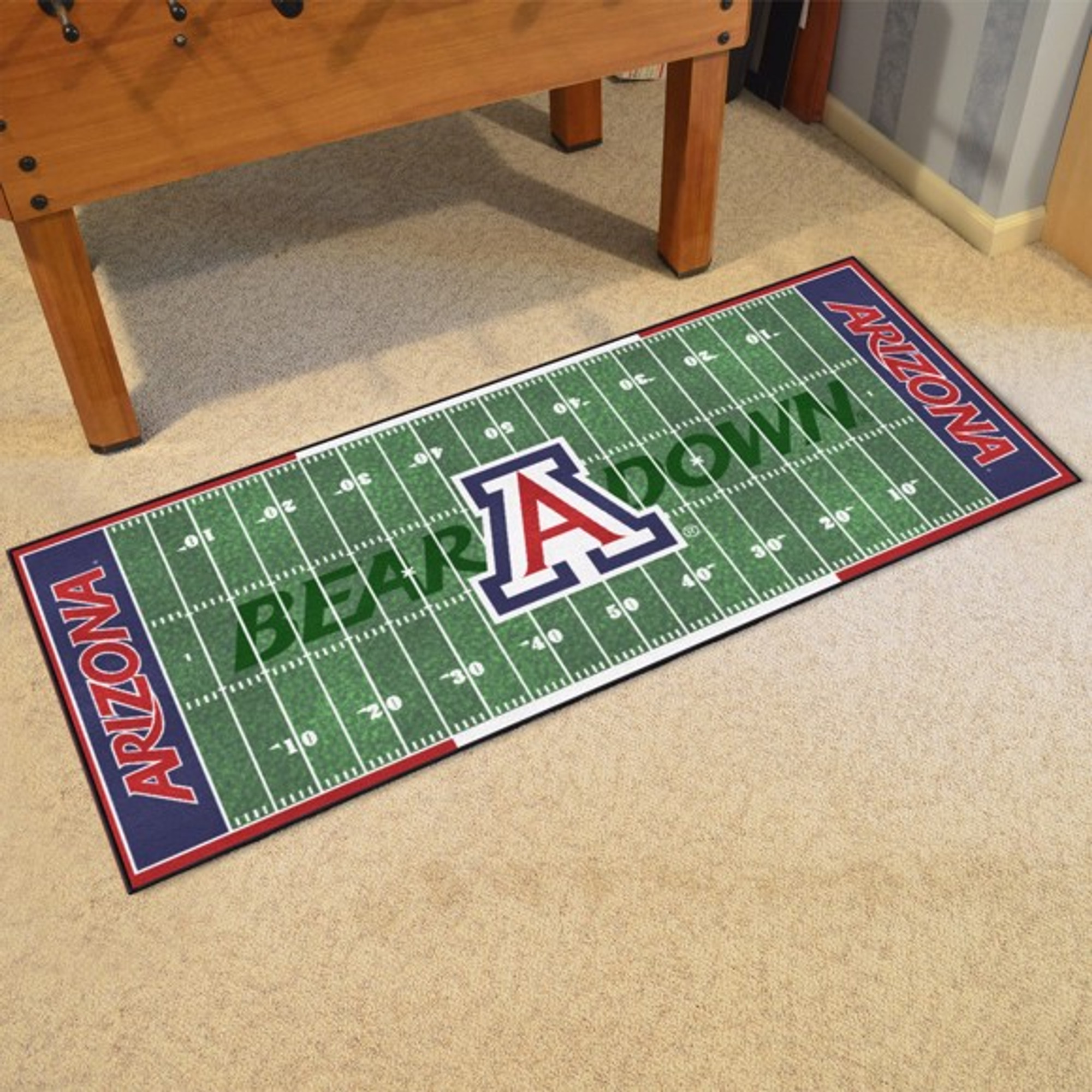 Arizona Wildcats Football Field Runner 0194