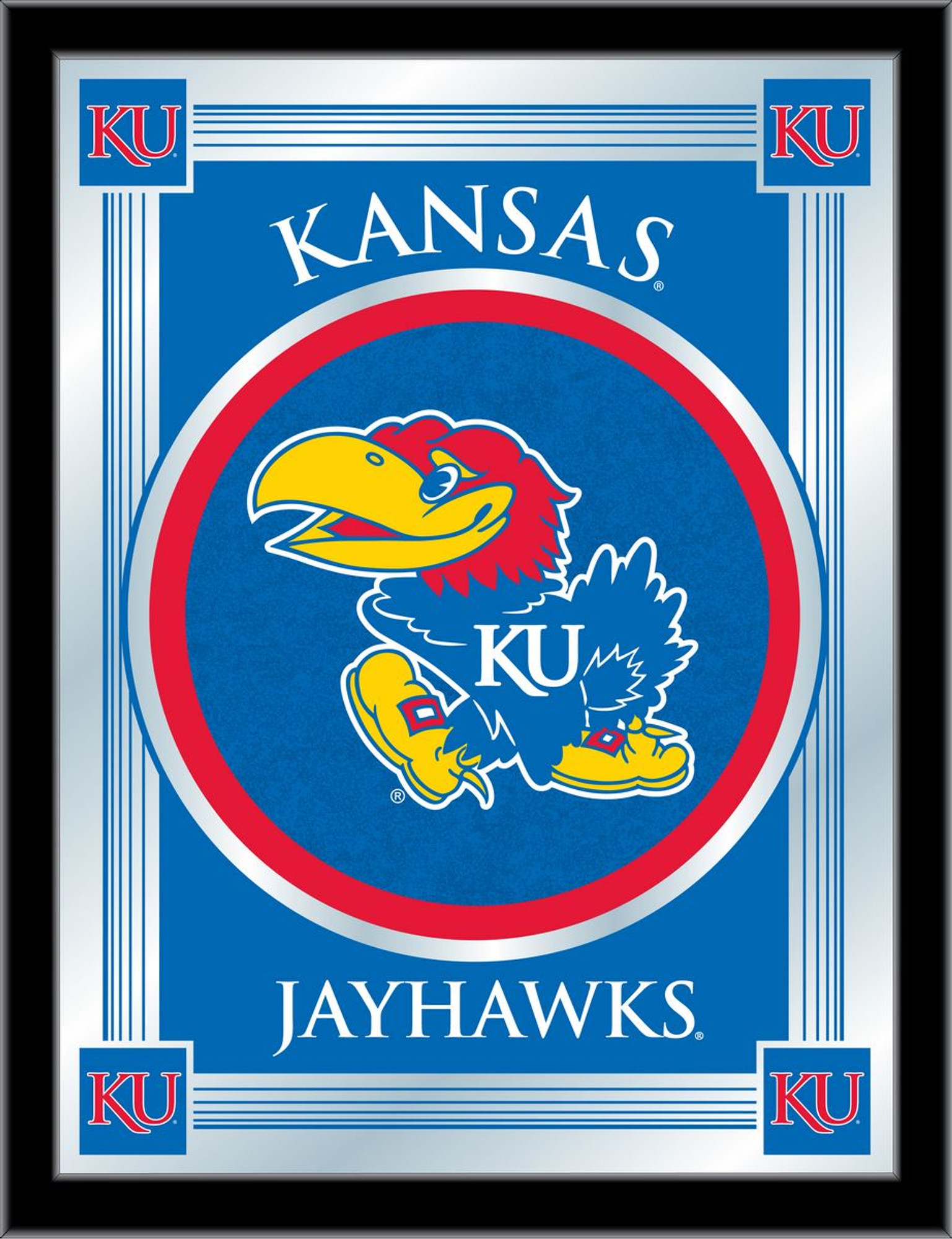 Logo Brands Kansas Jayhawks Bleacher Cushion