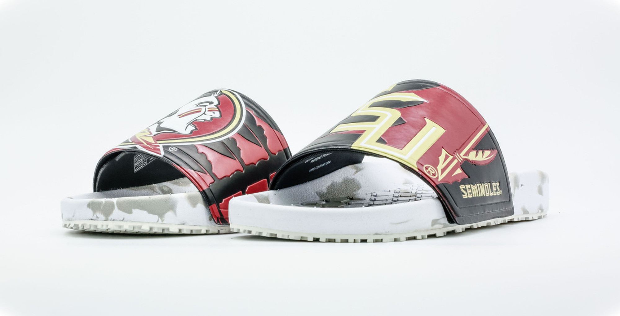 Hype Co. Louisville Cardinals College Slydr Slide Sandals