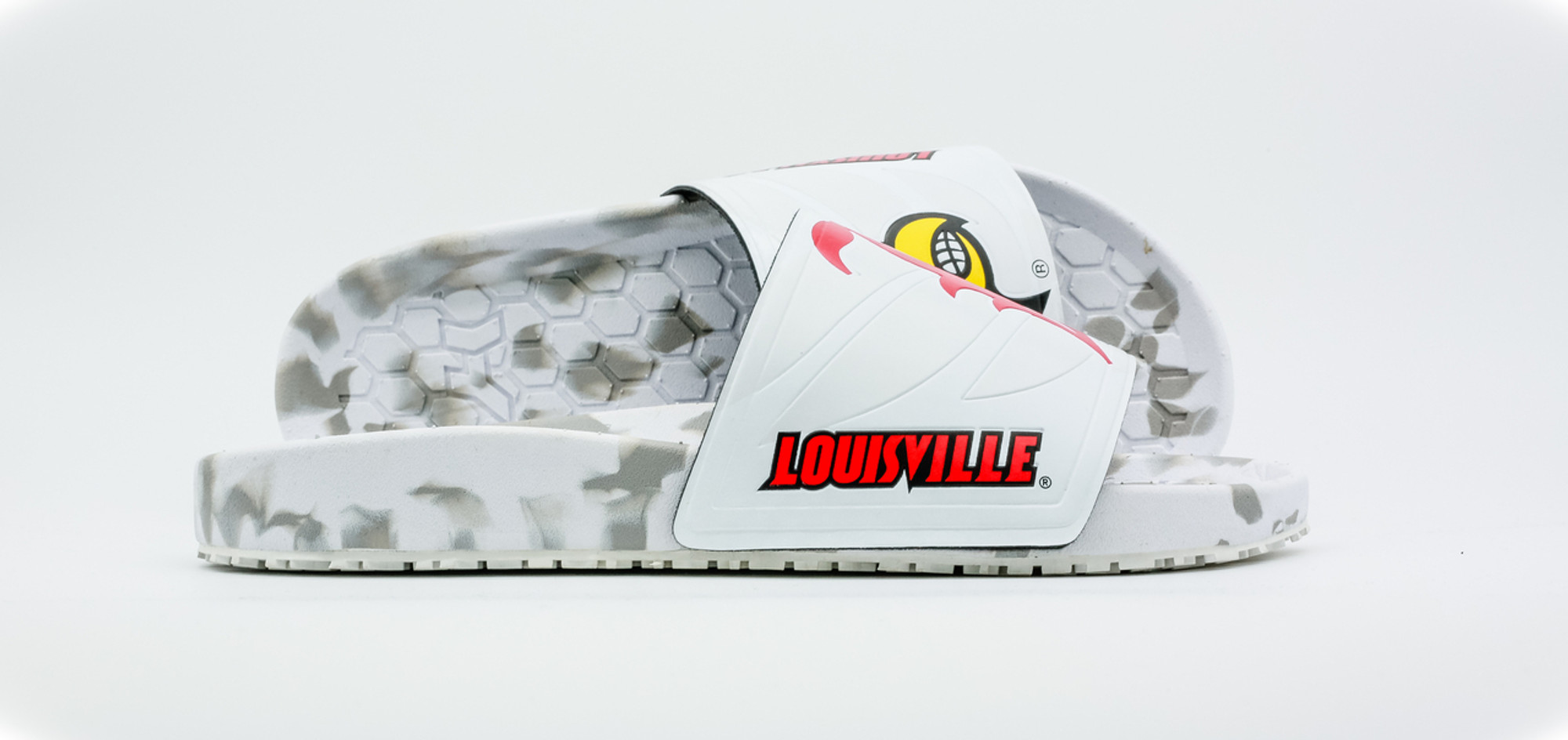 Hype Co. Louisville Cardinals College Slydr Slide Sandals