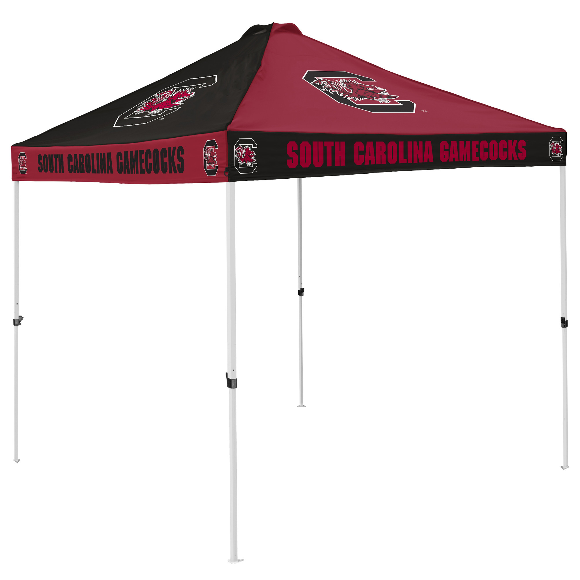 Logo Brands Louisville Cardinals Polyester Red Folding Tailgate