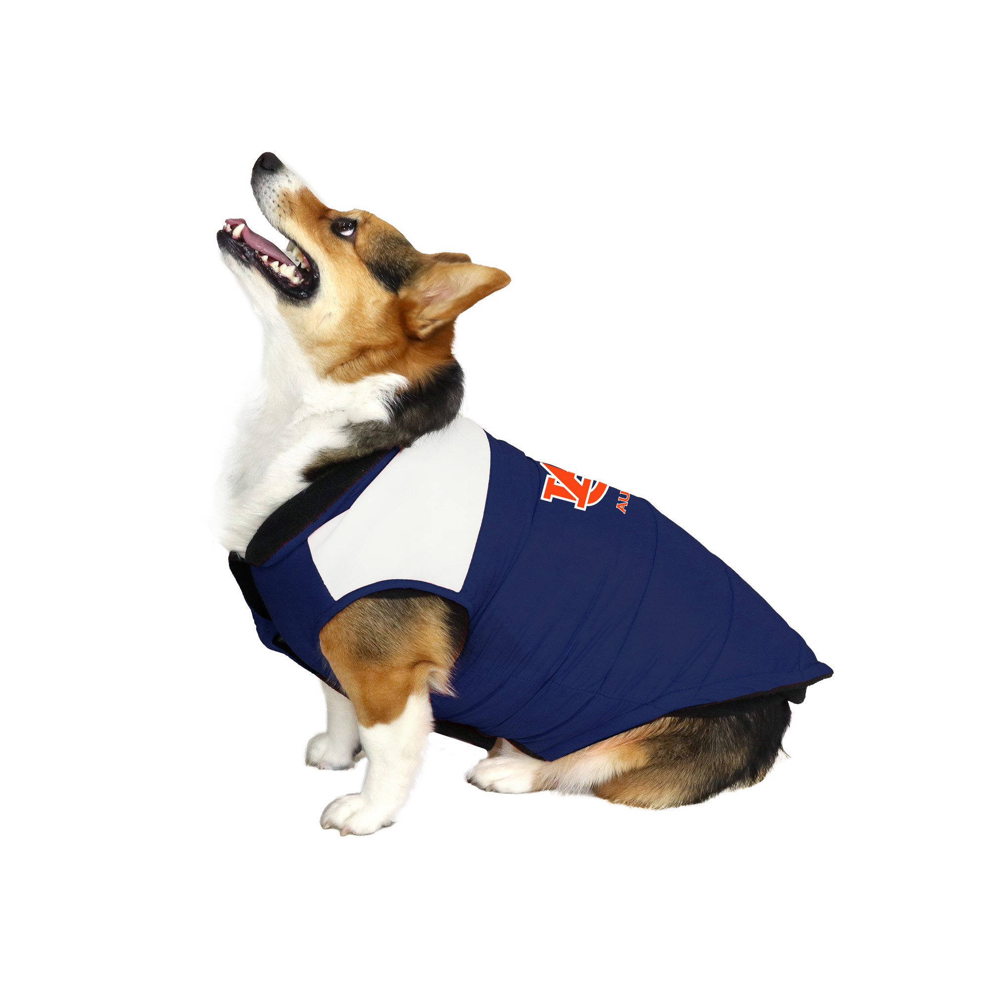 Auburn Tigers Pet Parka Puffer Vest