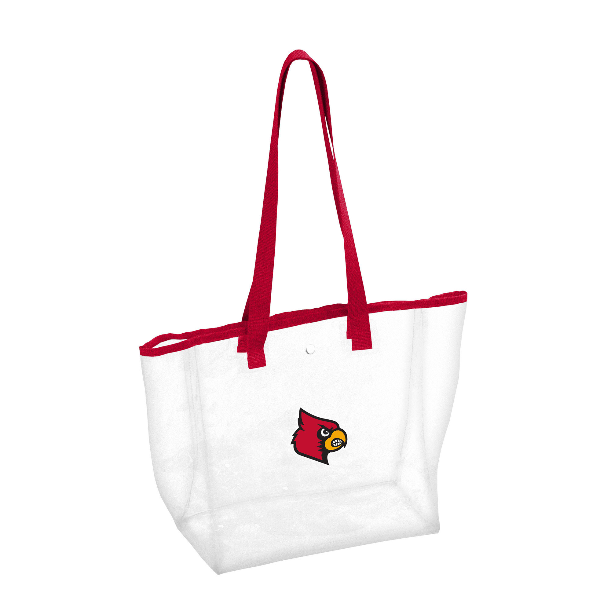 Louisville Cardinals Red Clear Clear Bag