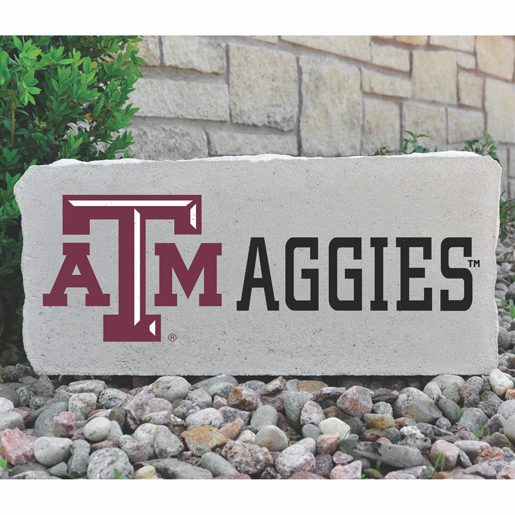 Texas A&M Aggies Decorative Stone Aggies Large