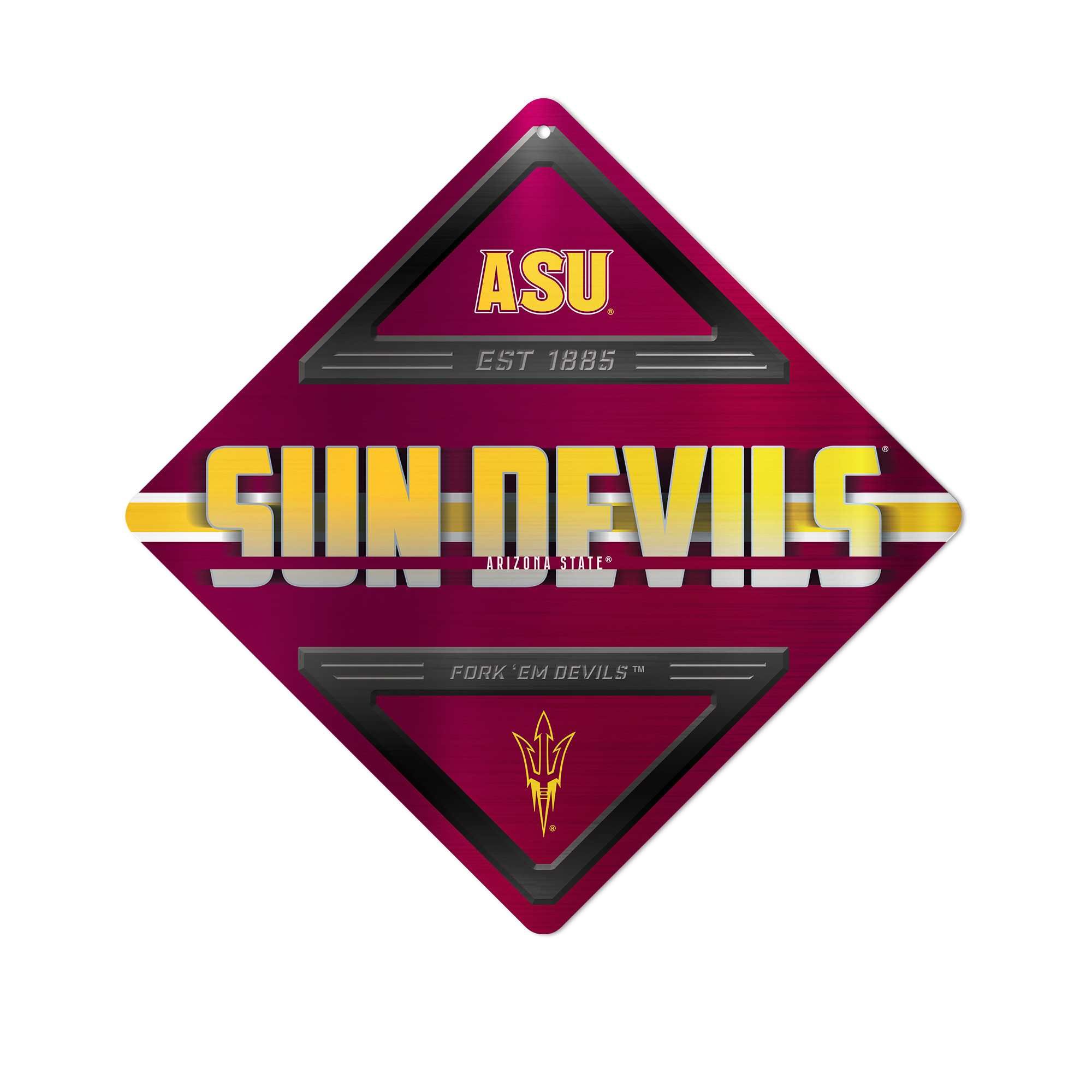 Arizona State Sun Devils Standard Metal Wall Sign