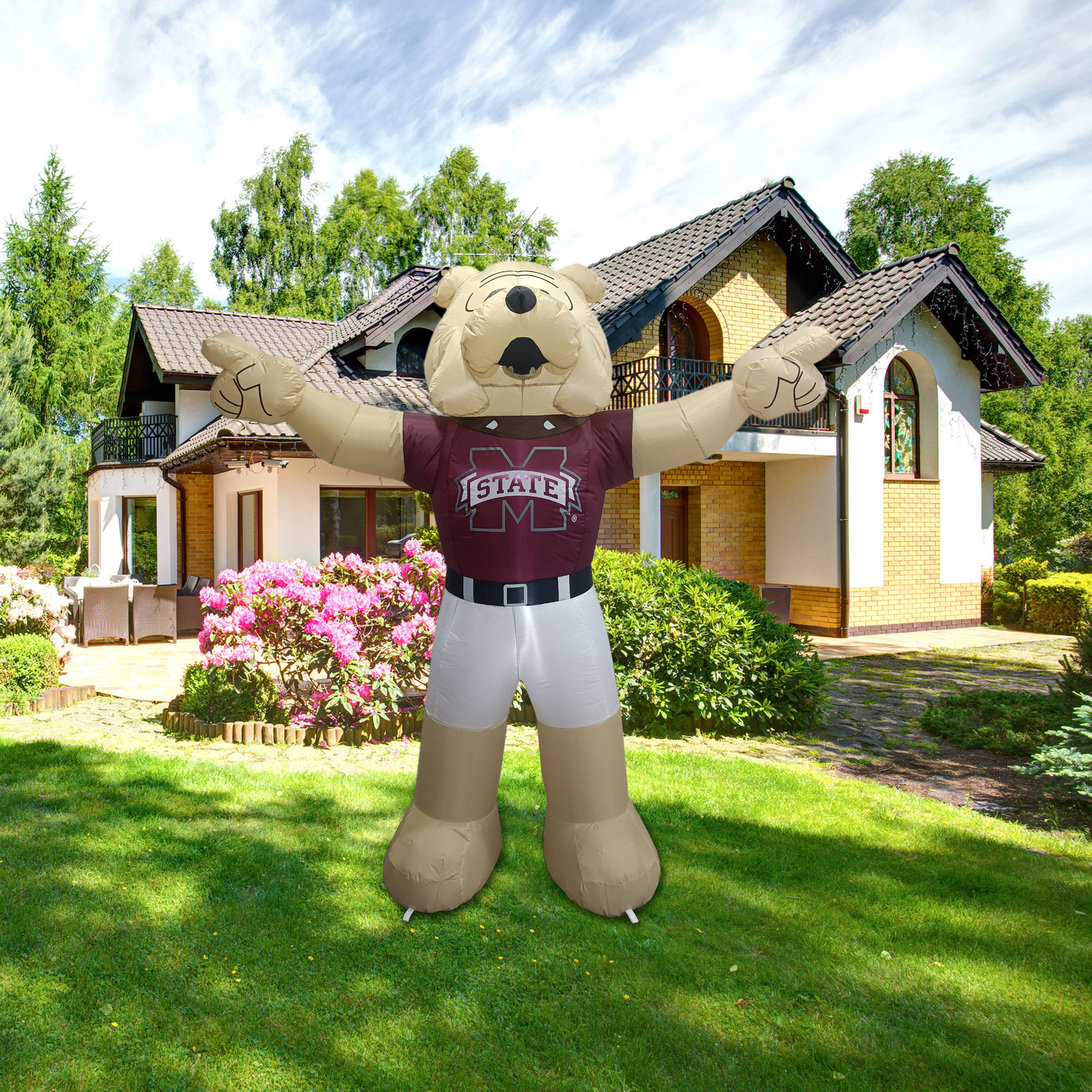 Inflatable Sofa Outdoor NW Oklahoma Cowboys Inflatable Chair 42