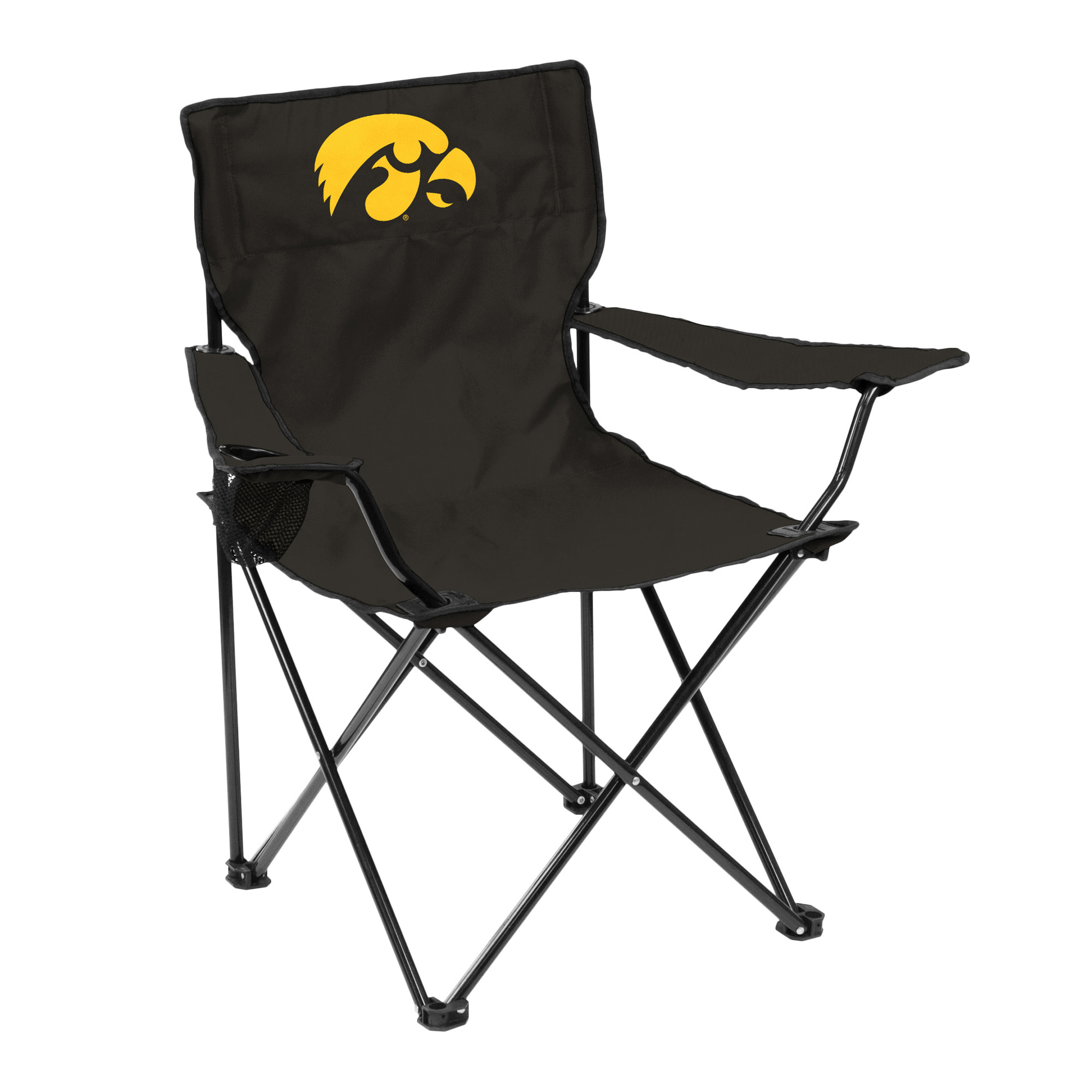 Wisconsin Basic Tailgate Quad Chair Iowa Hawkeyes Quad Tailgate