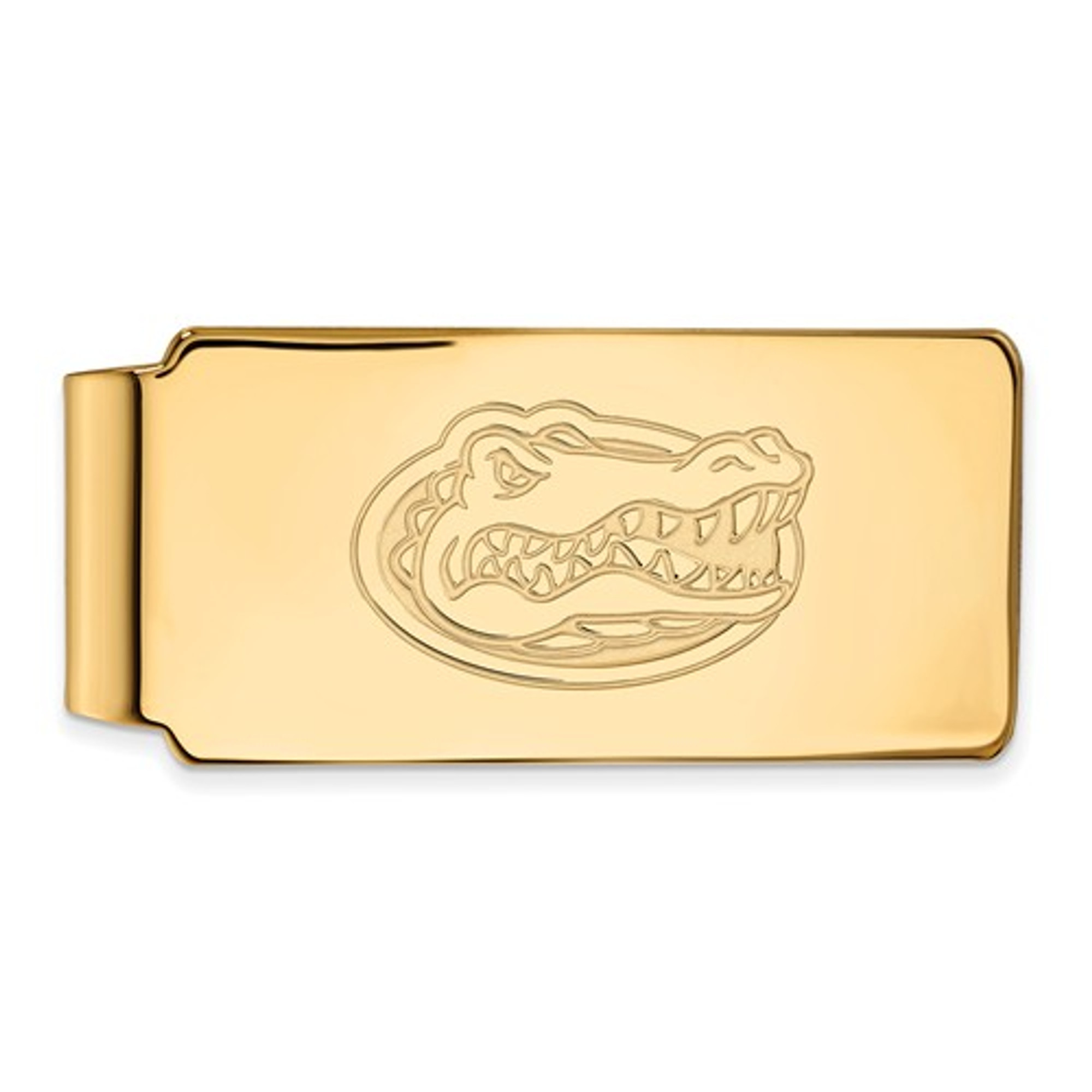 Florida Gators Mascot 14k Gold Money Clip