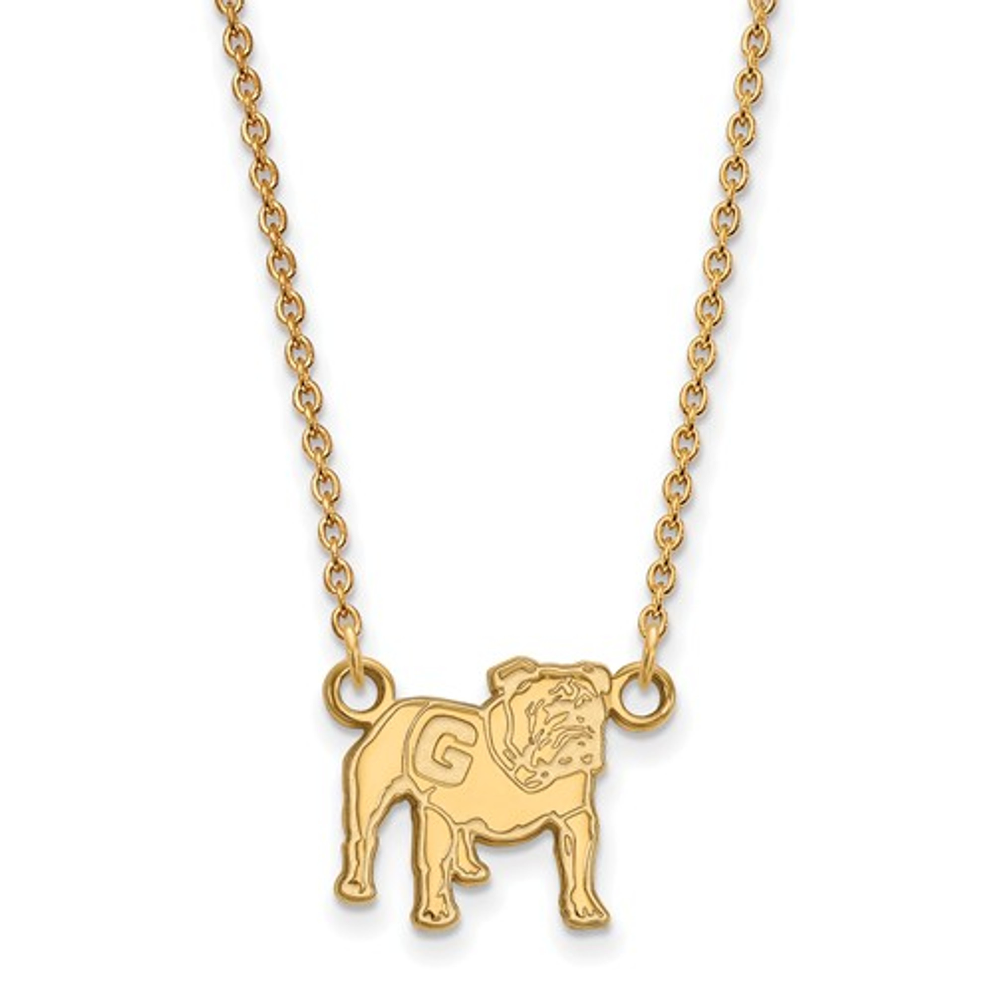 georgia bulldog pendant