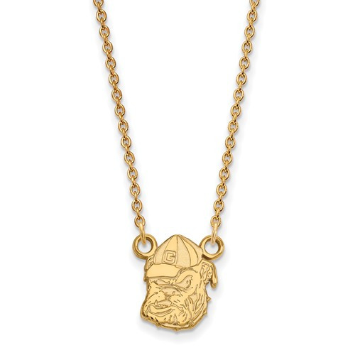 georgia bulldog pendant