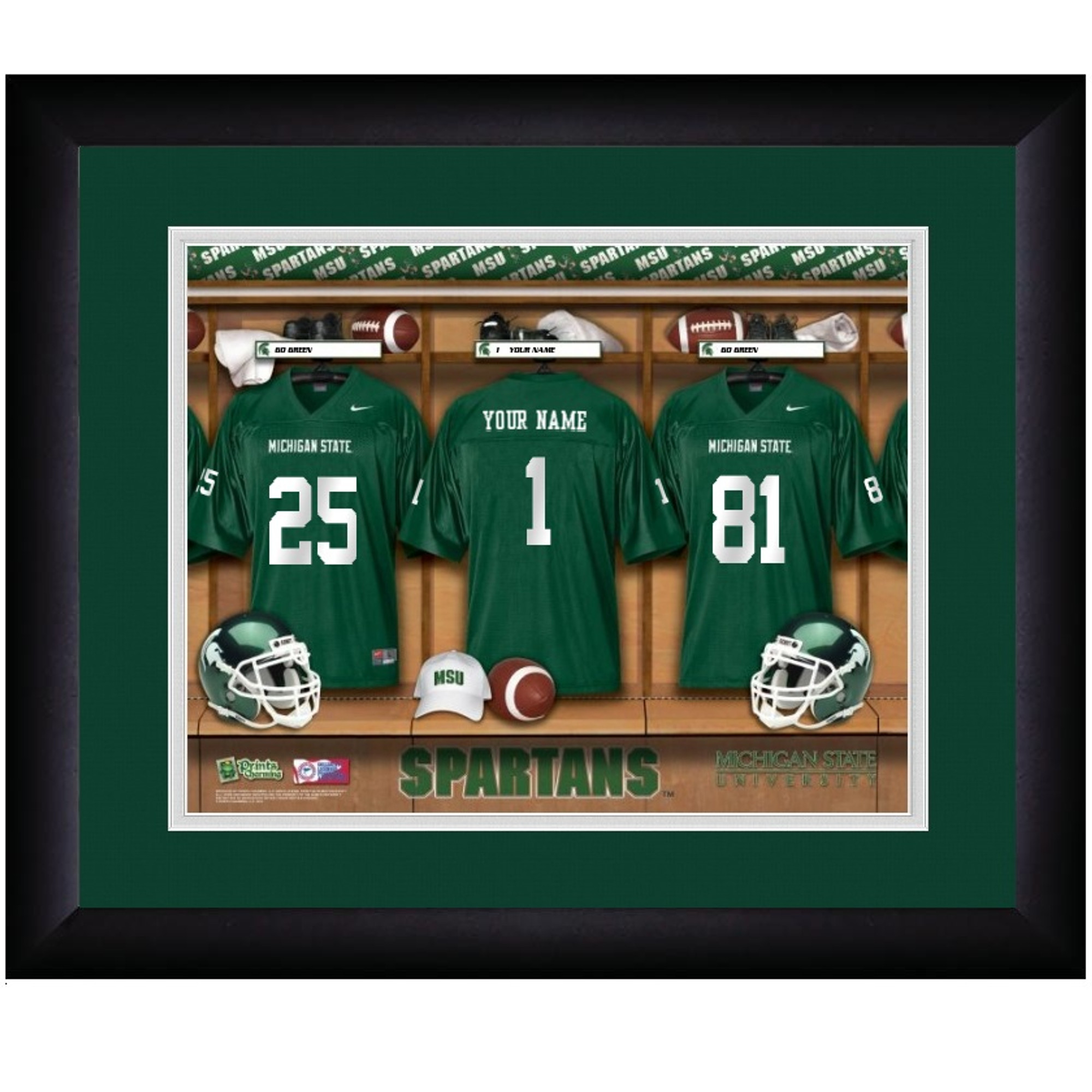 personalized michigan state jersey