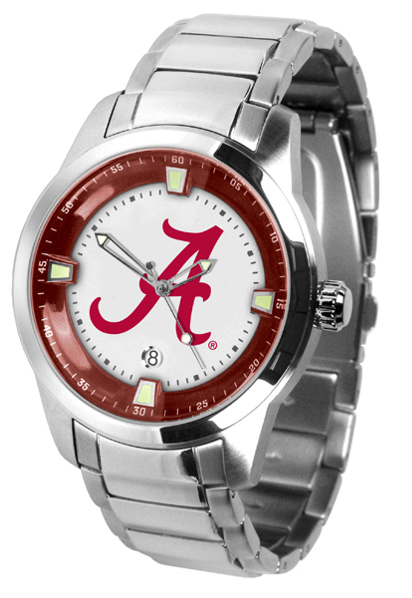 Indiana Hoosiers Sport Steel AnoChrome Watch - Crimson