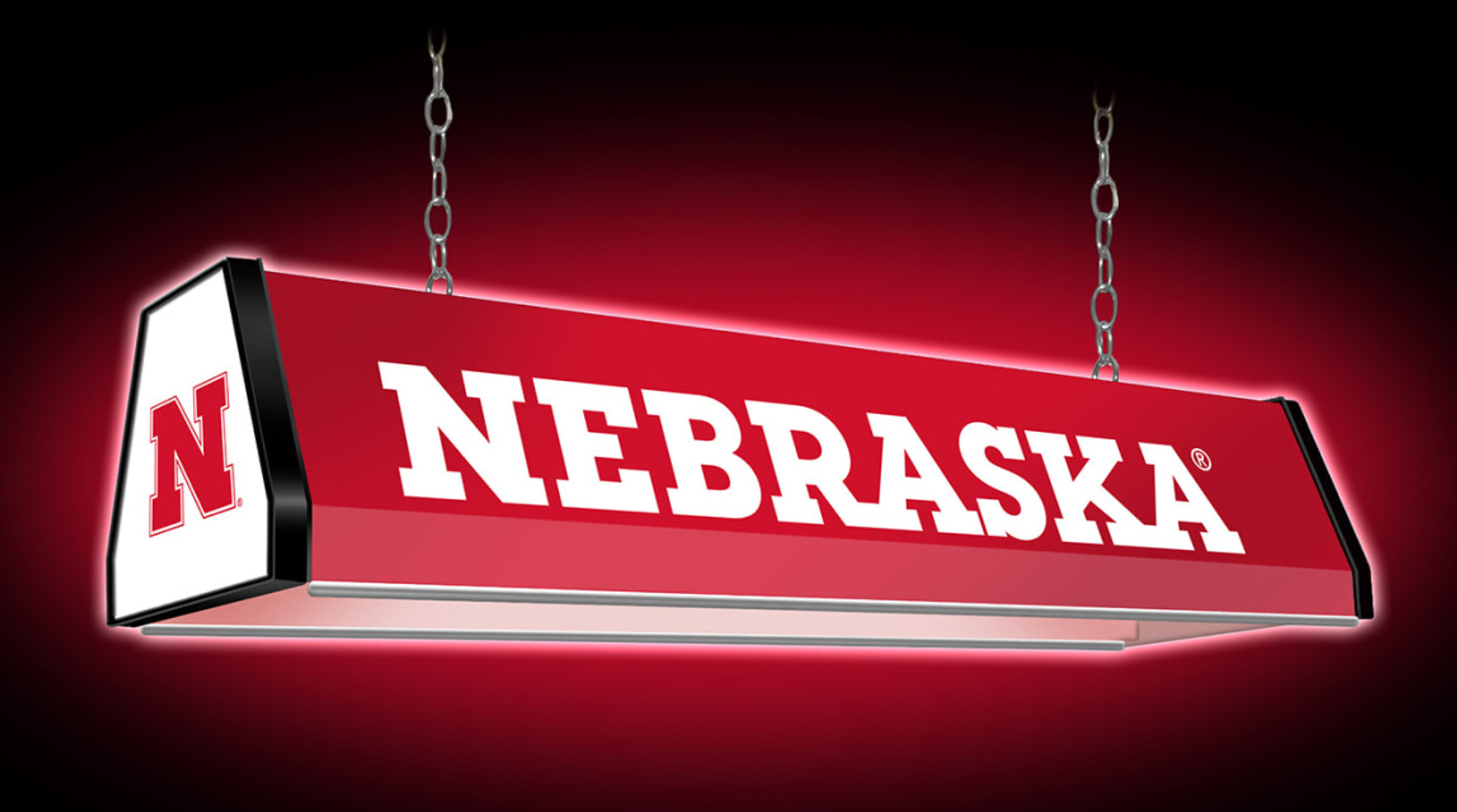 husker pool table light