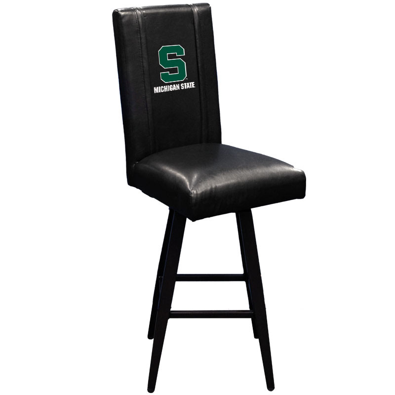 Michigan State Spartans Bar Stool Swivel 2000 with Secondary logo