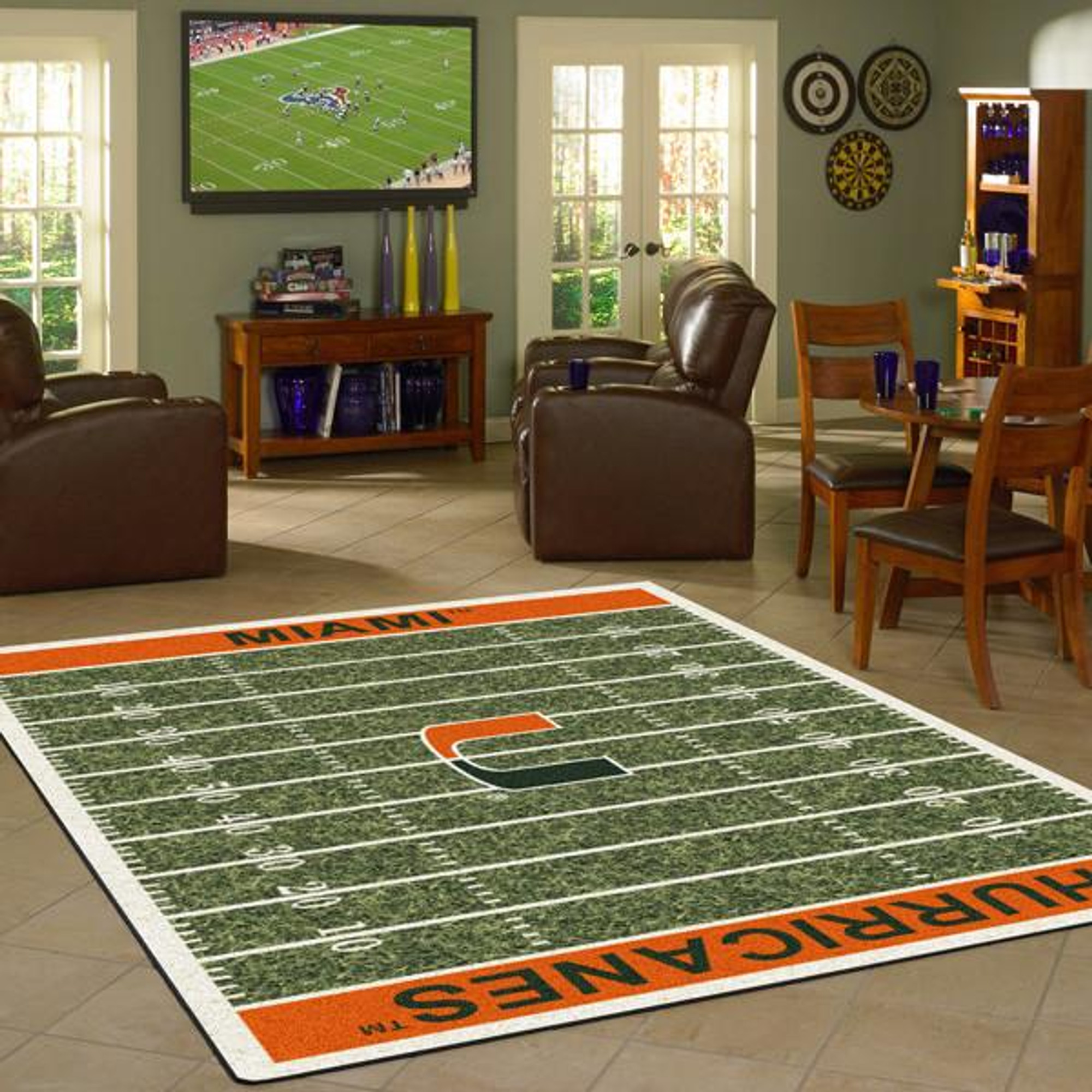 Iowa Hawkeyes 3 10 x 5 4 Home Field Area Rug