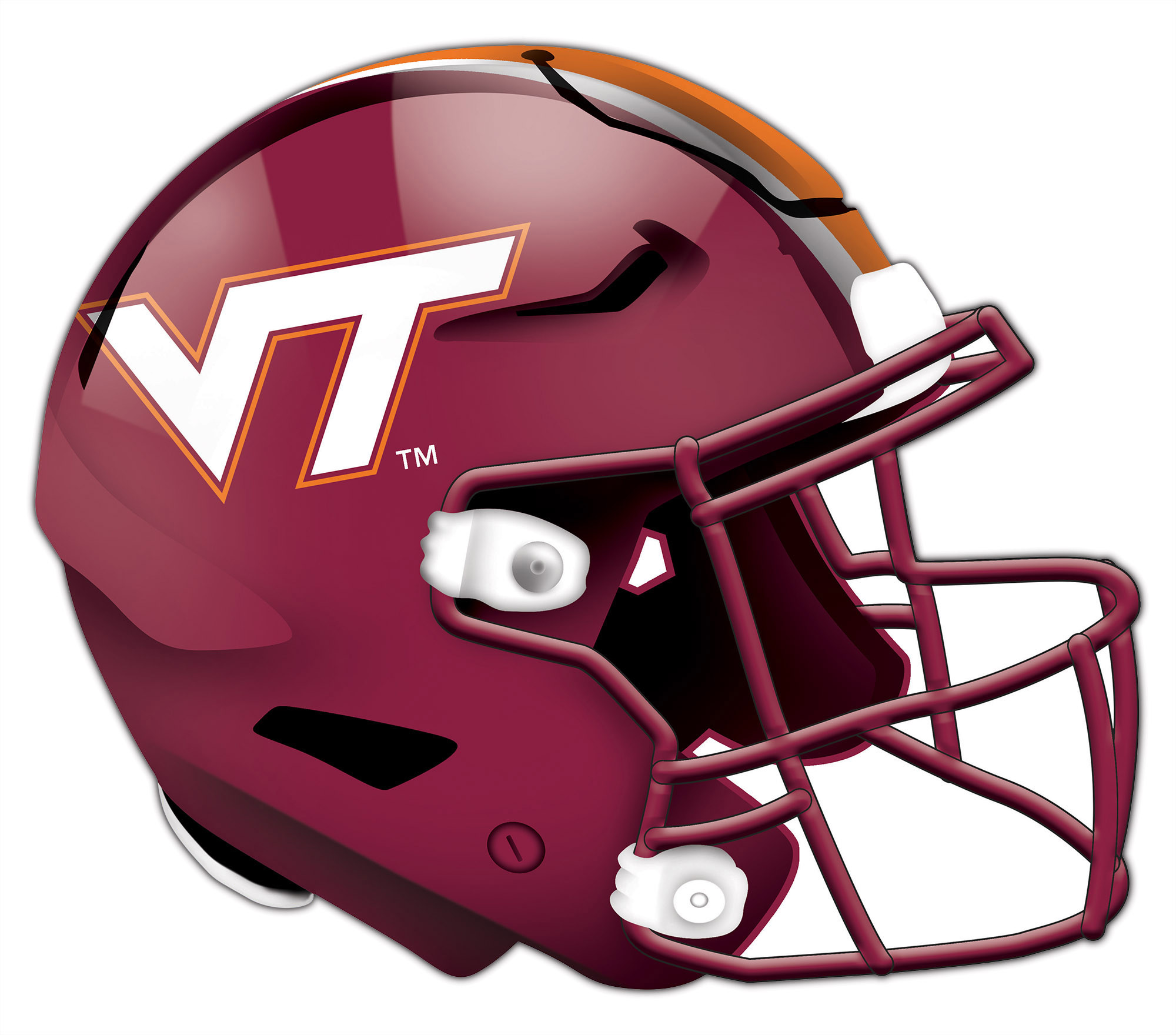 Virginia sales football helmet