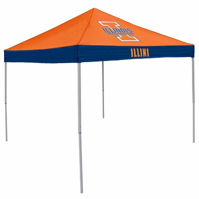 Illinois Fighting Illini Canopy Tailgate Tent | Logo Chair | 151-39E