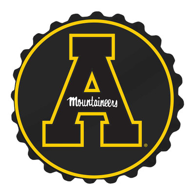 Appalachian State Mountaineers Bottle Cap Wall Sign | The Fan-Brand | NCAPST-210-02