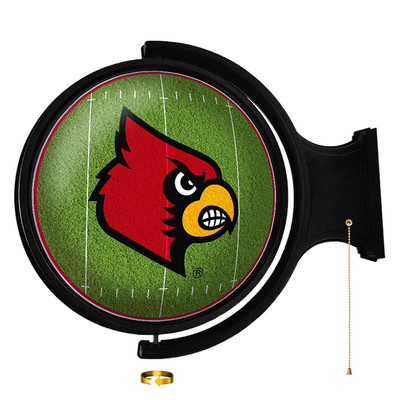 Louisville Cardinals On the 50 - Rotating Lighted Wall Sign | The Fan-Brand | NCLOUS-115-22