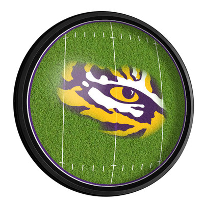 LSU Tigers On the 50 - Slimline Lighted Wall Sign | The Fan-Brand | NCLSUT-130-22